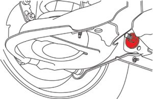 GMC Terrain Camber Adjustment Cam Nut - Rear - SPC Performance - Cam Nut ±1° Adjustment - `10-`17